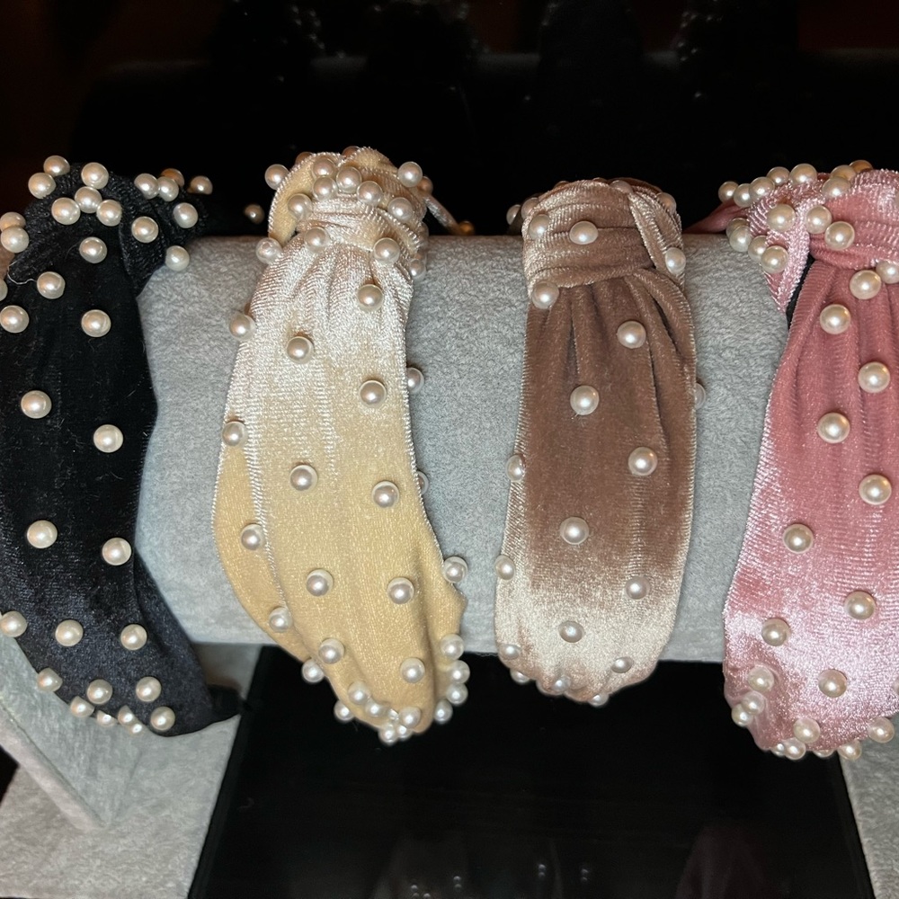 Pearl Headbands LOT